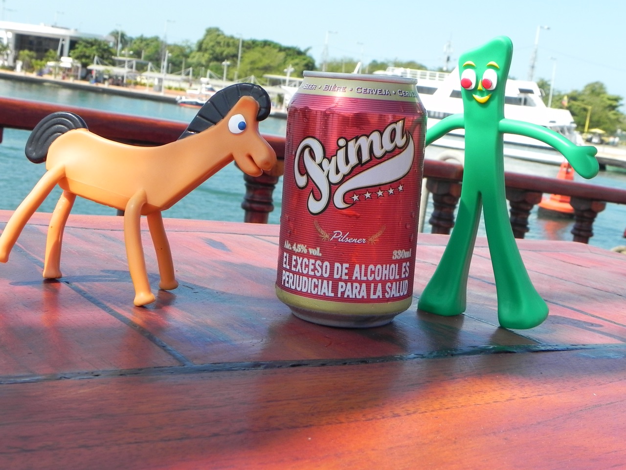 Pokey and Gumby enjoying the day