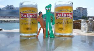 Local Aruba beer